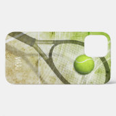 グリップ女子テニス Case-Mate iPhoneケース (裏面 (横))