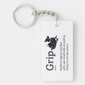 グリップ定義 – フィルムクルー キーホルダー (正面)