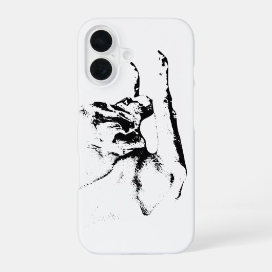 グリップ&ゲイズ iPhone 16ケース (裏面)