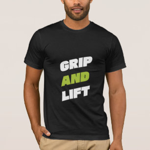 グリップ&リフト – ジムTシャツ Tシャツ