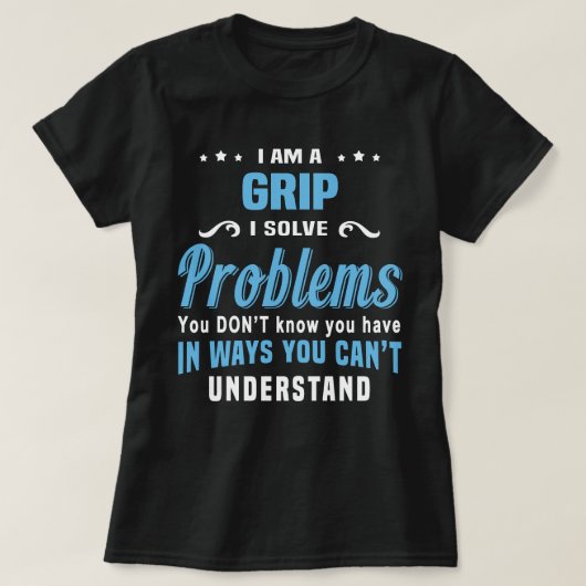 グリップ Tシャツ (デザイン正面)