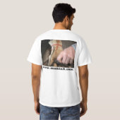 グリップTを得て下さい Tシャツ (裏面フル)