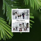 グリッモダンド写真メリークリスマス シーズンポストカード