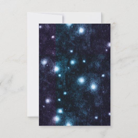 グリティカッコいいグリッチアート空白の招待状 招待状 (正面)