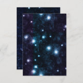 グリティカッコいいグリッチアート空白の招待状 招待状 (正面/裏面)