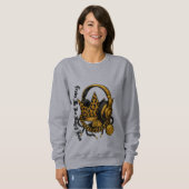 グリティグラムフード付きスウェットシャツ | スウェットシャツ (正面フル)