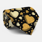 グリティラブハート金ゴールド ネクタイ (ロール)