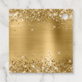 グリティリーゴールドフォイルMis XV Anos誕生日 フェイバータグ (裏面)