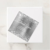 グリティリーシルバーモノグラム50誕生日ありがとう フェイバータグ (インサイチュ)