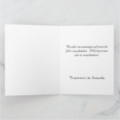 グリティリーバラゴールドフォイルビッグフェリズクンプレーニョ カード (内部)