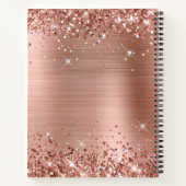 グリティリーバラゴールドフォイル70th誕生日ゲスト ノートブック (裏面)