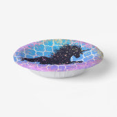 グリティリーユニお洒落コーン誕生日カスタム ペーパーボウル (傾斜あり)