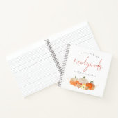 グリティリー・カボチャが新婚のゲストブックを希望 ノートブック (内部)