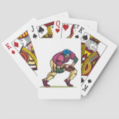 グリディロンサッカー選手 トランプ (裏面)