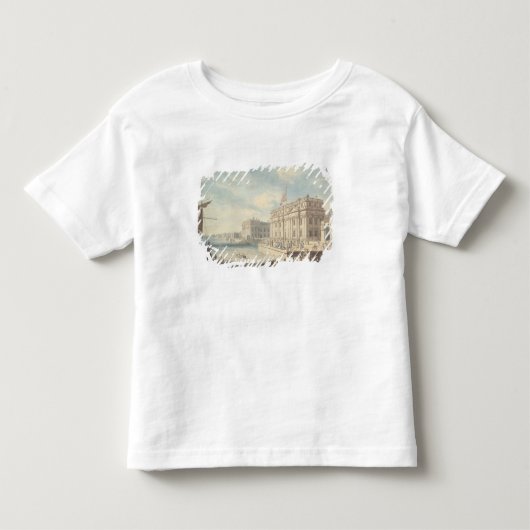 グリニッジの病院(w/c) トドラーTシャツ (正面)
