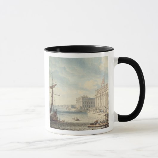 グリニッジの病院(w/c) マグカップ (右)