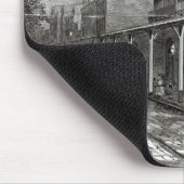 グリニッジの通り、ニューヨークの高い鉄道 マウスパッド (コーナー)