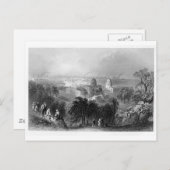 グリニッジパーク1840からのロンドン ポストカード (正面/裏面)