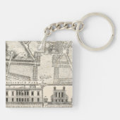 グリニッジ公園の地図 キーホルダー (裏面)