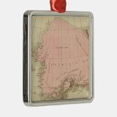 グリニッジ子午線ワシントン州およびパリ メタルオーナメント (右)