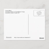 グリニッジ葉書からのカナリーワーフビュー ポストカード (裏面)