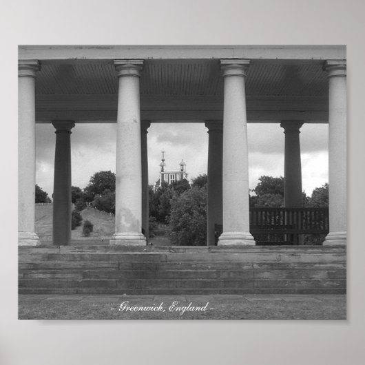 グリニッジ、イングランド ポスター (正面)