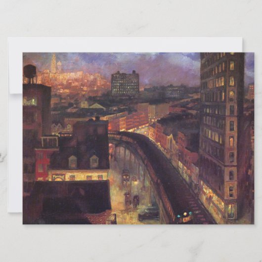 グリニッジ・ヴィレッジ(NYC)からニューヨーク カード (正面)