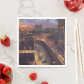 グリニッジ・ヴィレッジ(NYC)からニューヨーク スタンダードランチョンナプキン (インサイチュ)