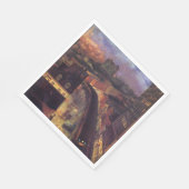 グリニッジ・ヴィレッジ(NYC)からニューヨーク スタンダードランチョンナプキン (角)