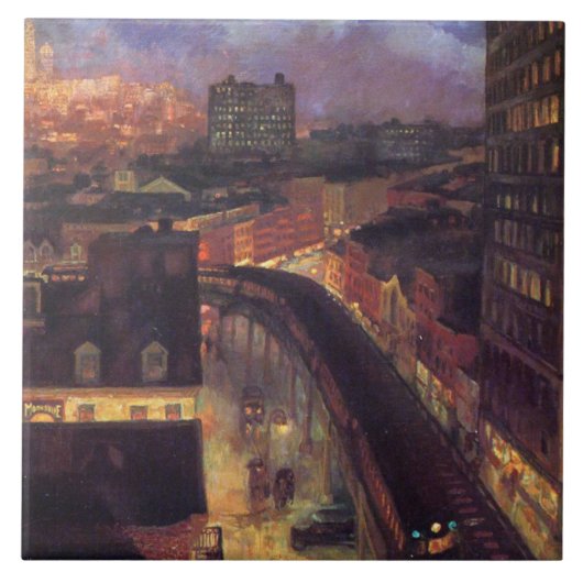 グリニッジ・ヴィレッジ(NYC)からニューヨーク タイル (正面)