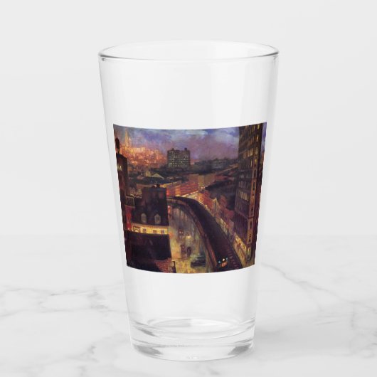 グリニッジ・ヴィレッジ(NYC)からニューヨーク タンブラーグラス (正面)