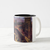 グリニッジ・ヴィレッジ(NYC)からニューヨーク ツートーンマグカップ (正面右)