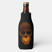 グリニングゴールデンスカルスプリットヘッド ボトルクーラー (ボトル正面)