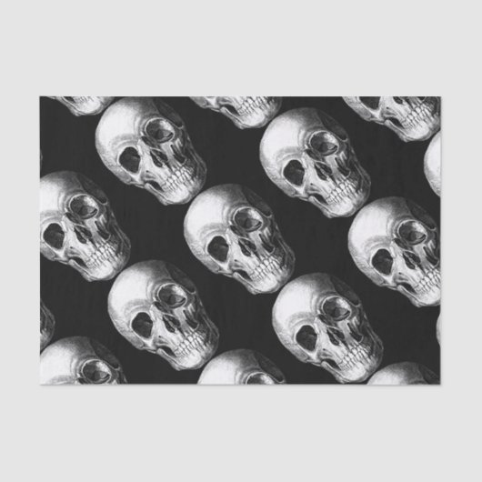 グリニングスカルティッシュペーパーブラック 薄葉紙 (正面)