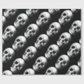 グリニングスカルラッピング紙 ラッピングペーパー (フラット)