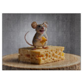 グリニングマウスとチーズ カッティングボード (正面)