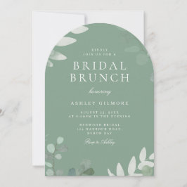 グリネモダンリー離れブライダルシャワーブランチ 招待状