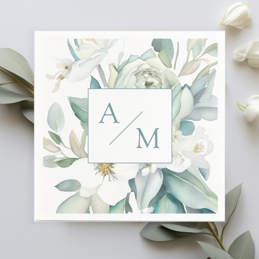 グリネリーモノグラム スタンダードカクテルナプキン