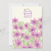 グリハプラヴェシュ式招待状 招待状 (裏面)