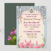 グリハプラヴェーシュ儀式 招待状 (正面/裏面)