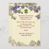 グリハ・プラヴェシュの儀式 招待状 (正面/裏面)