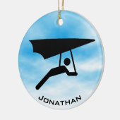 グリパーソナライズされたつるングオーナメント セラミックオーナメント (左)