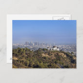 グリフィス公園のハイキングコースからの眺め ポストカード (正面/裏面)