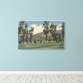 グリフィス公園の市営ゴルフコース キャンバスプリント (インサイチュ (ウッドフロア))