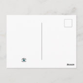 グリフィス天文台からのロサンゼルスの眺め ポストカード (裏面)