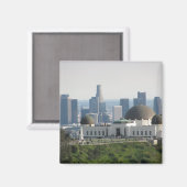 グリフィス天文台とダウンタウンロサンゼルス マグネット (正面/裏面)