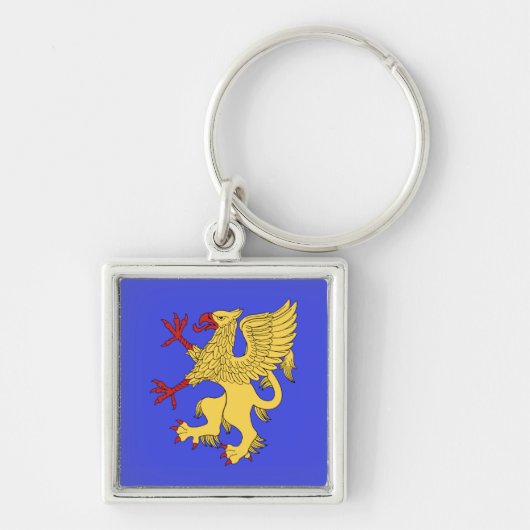 グリフィンがはびこるか キーホルダー (正面)