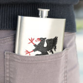 グリフィンがぴょんぴょん続く フラスク (インサイチュ)