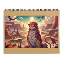 グリフィンとドラゴン 荒涼とした風景
