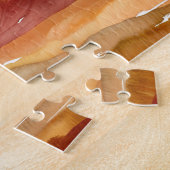 グリフィンとマウンテンウォーターカラーアート ジグソーパズル (側面)